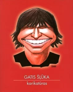 grāmata, Gatis Šļūka karikatūras, vāks