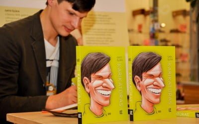 Grāmatas Karikatūras² atvēršana
