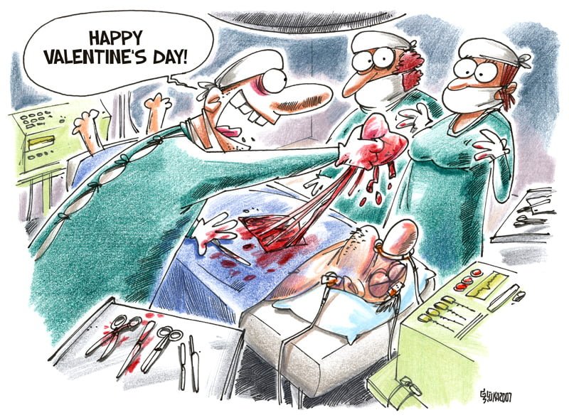 Love cartoon, Valentine's day, Gatis Sluka