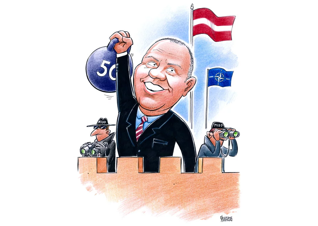 Karikatūra svētkos, karikatūra kā dāvana jubilejā