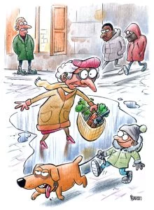 grāmata Feja ar karabīni, ilustrācija, Gatis Šļūka