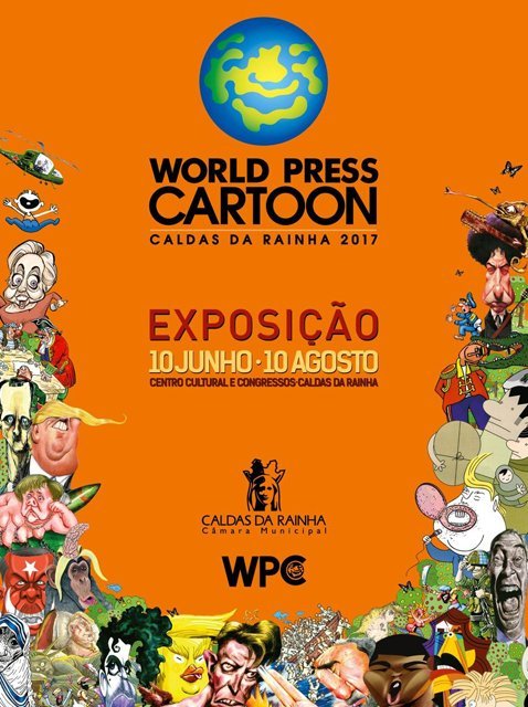 World Press Cartoon exhibition, poster