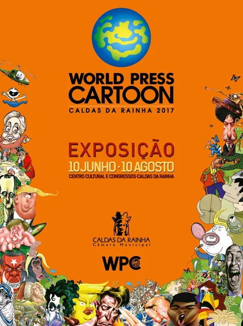 World Press Cartoon exhibition, poster