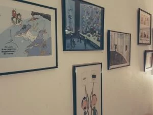 cartoon exhibition Galway