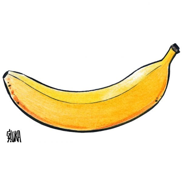 Banāna t-krekls, karikatūru veikals