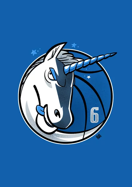 Dalasas vienradzis, NBA