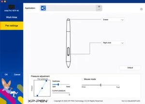 XP-Pen Artist Pro 16TP driver screenshot