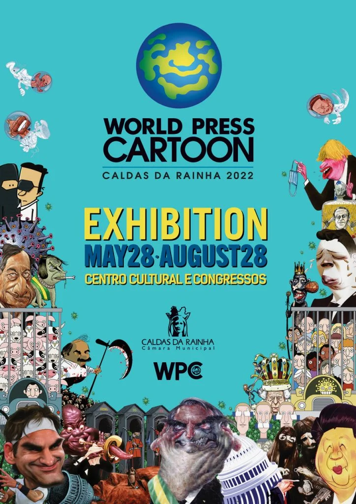 World Press Cartoon 2022 poster